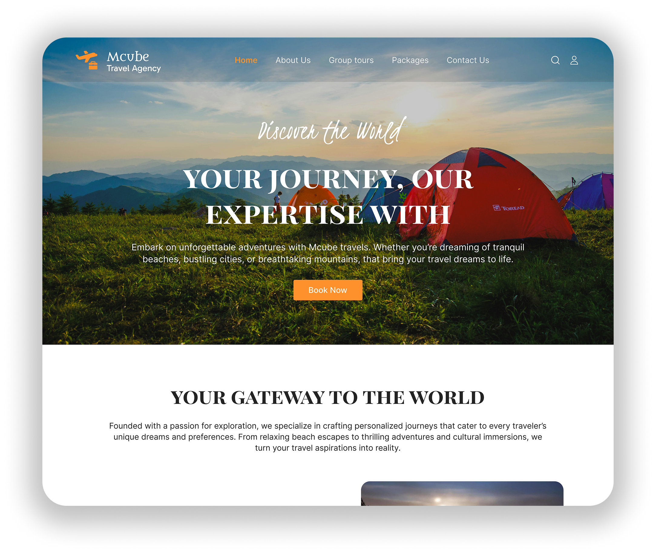  Travel Website